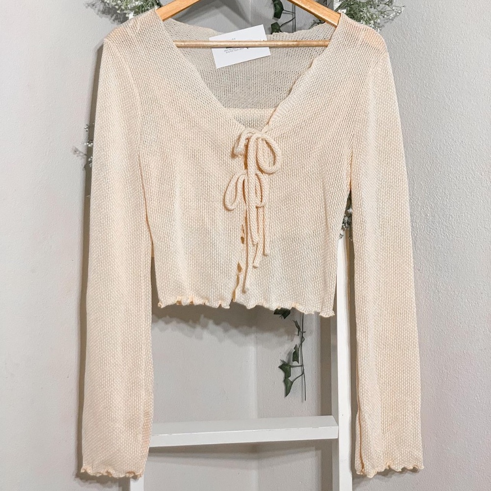 Chicken Babe Beige Sweater
